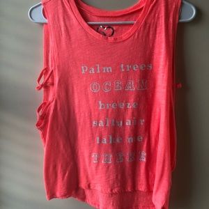 Aeropostale beach coverup/tank top